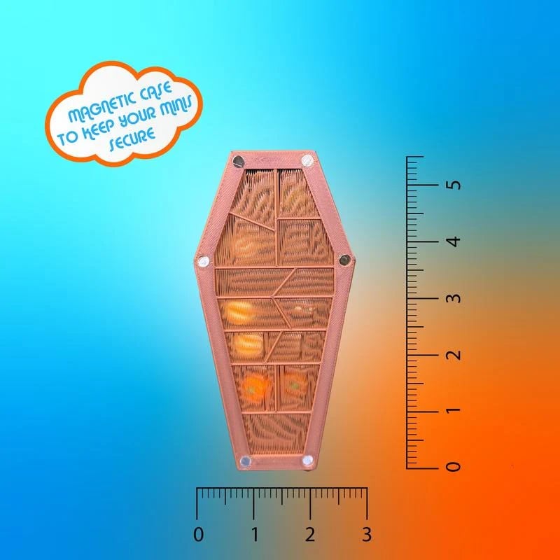 🎃Halloween Mystery Coffin Countdown - 13 Days of Spooky Minis