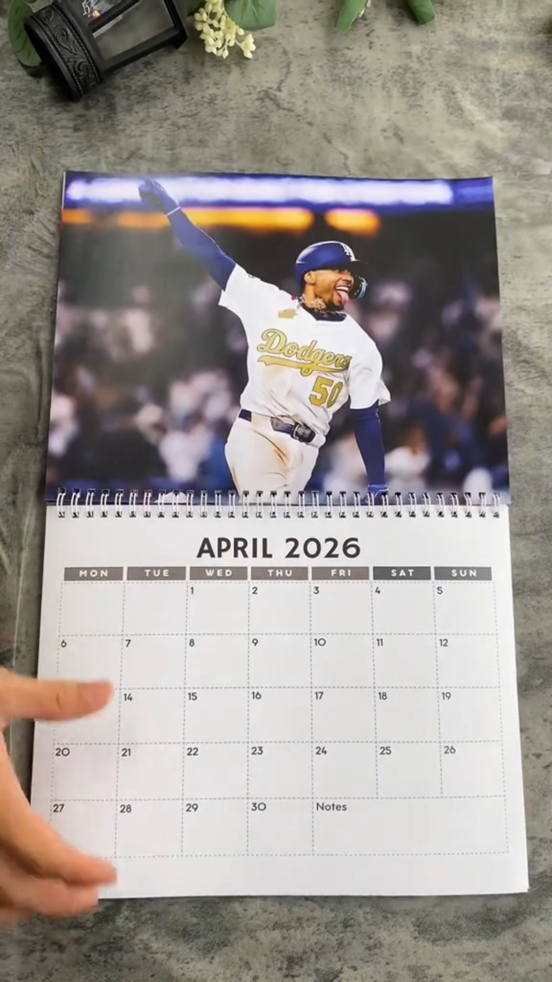🔥LAST DAY 70% OFF-Dodgers Fans! 2026 Championship Calendar