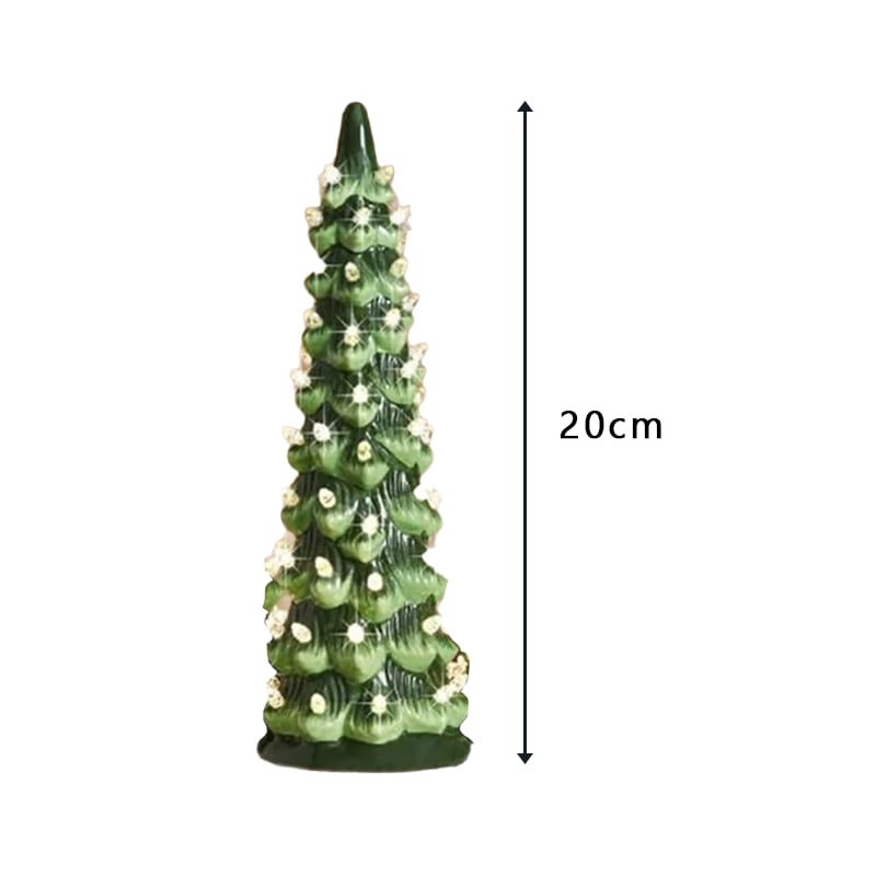 🎁🎄Retro Hand-Painted Tabletop Christmas Trees  (⏰Limited Quantities Available)