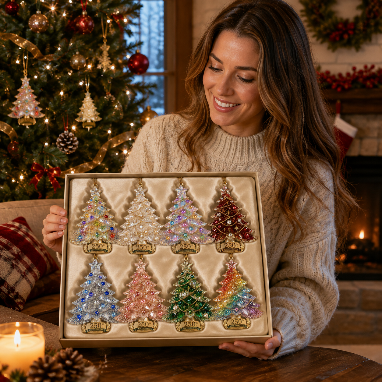 🔥Last 30pcs✨⏰ Limited anniversary edition✨70% OFF!🔥250th Anniversary Crystal Christmas Tree