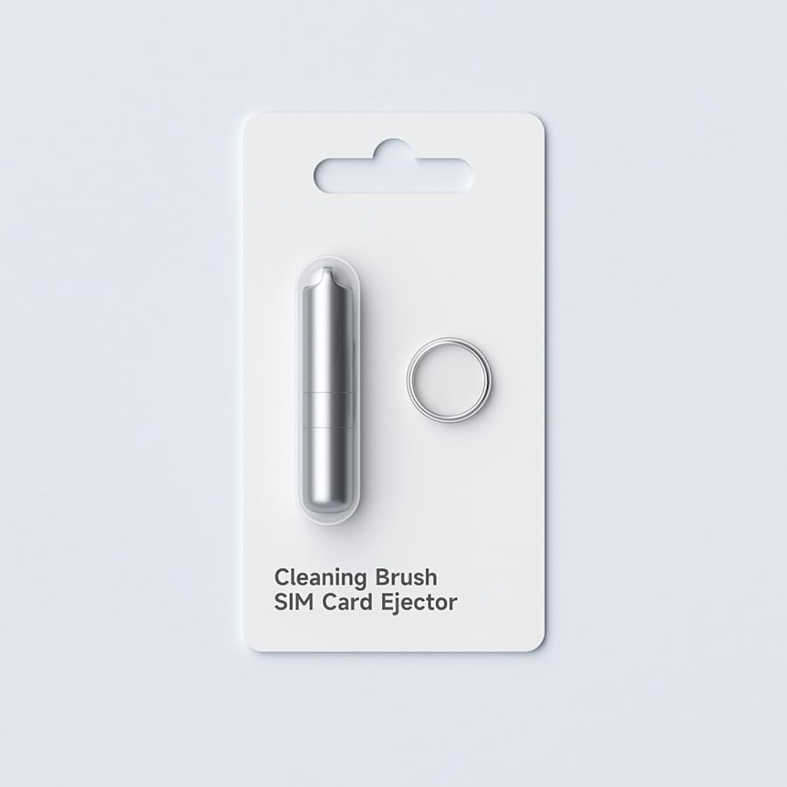 🎄Flash Sale 50% OFF 🔥SIM Card Tray Removal Tool with Cleaning Brush, 2 in 1 EDC Portable Keychain