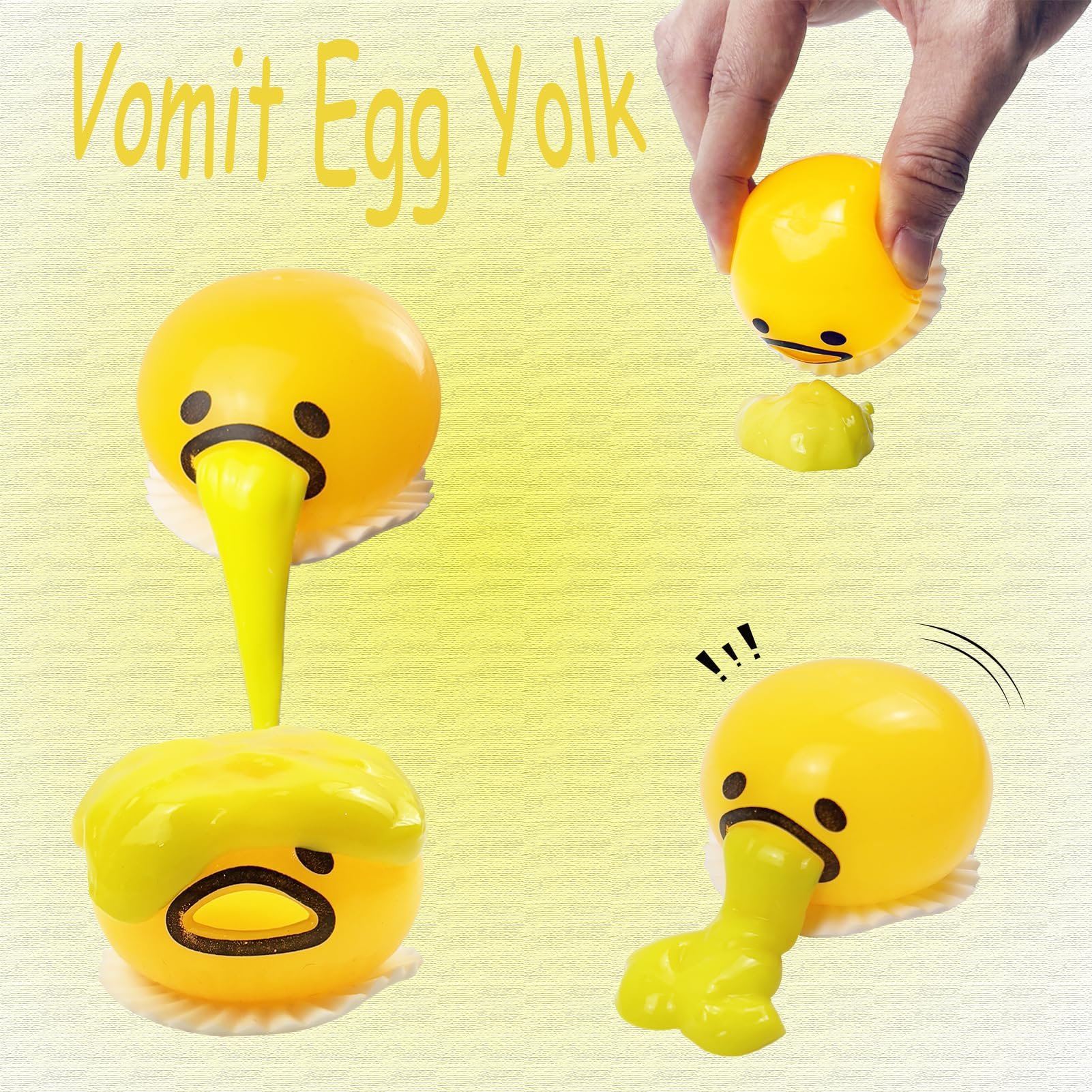🔥HOT SALE 59% OFF - Vomiting Egg Stress Ball
