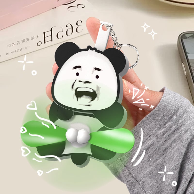 🎁TikTok Last Day Sale - 70% OFF🔥Mischief Cat Fan Keychain😻