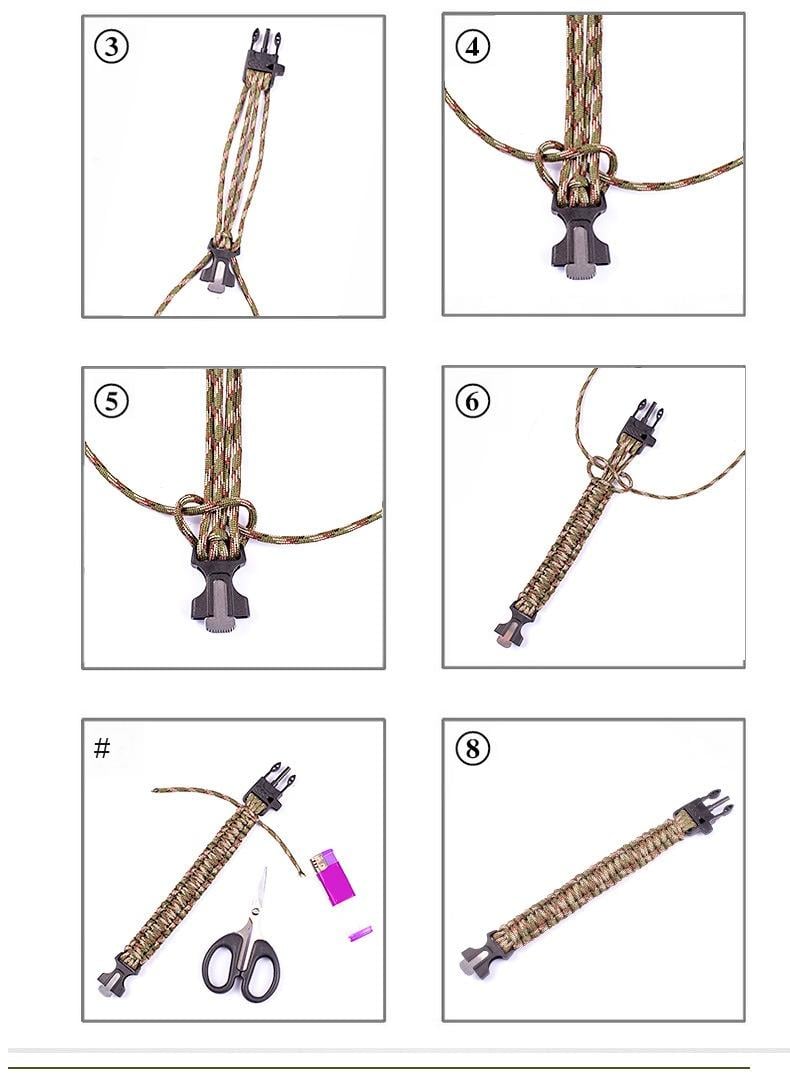 🎁TikTok Last Day Sale - 70% OFF🔥Multifunctional 5 in 1 Multifunctional Outdoor Parachute Rope