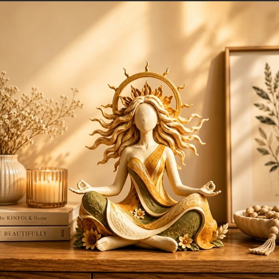 🔥LAST DAY 70% OFF- 🧘Serenity Growth | Inner Harmony Sculptural Figurine 🌙