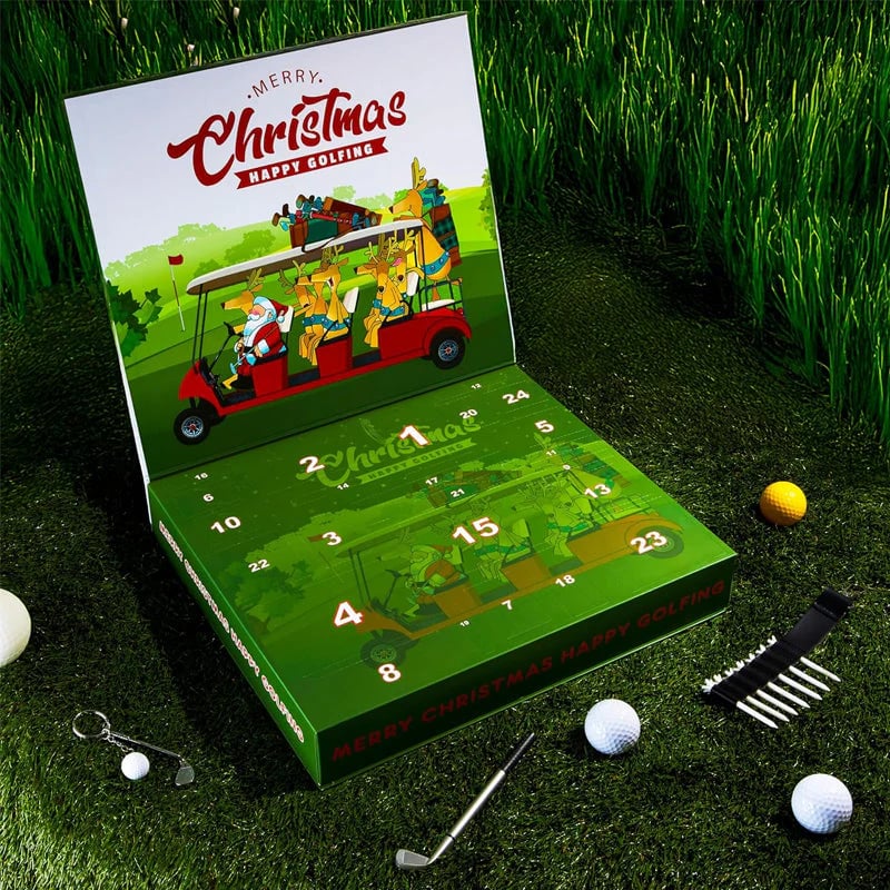 🔥Limited Edition🎁⛳24 Days of Golfing Joy Advent Calendar