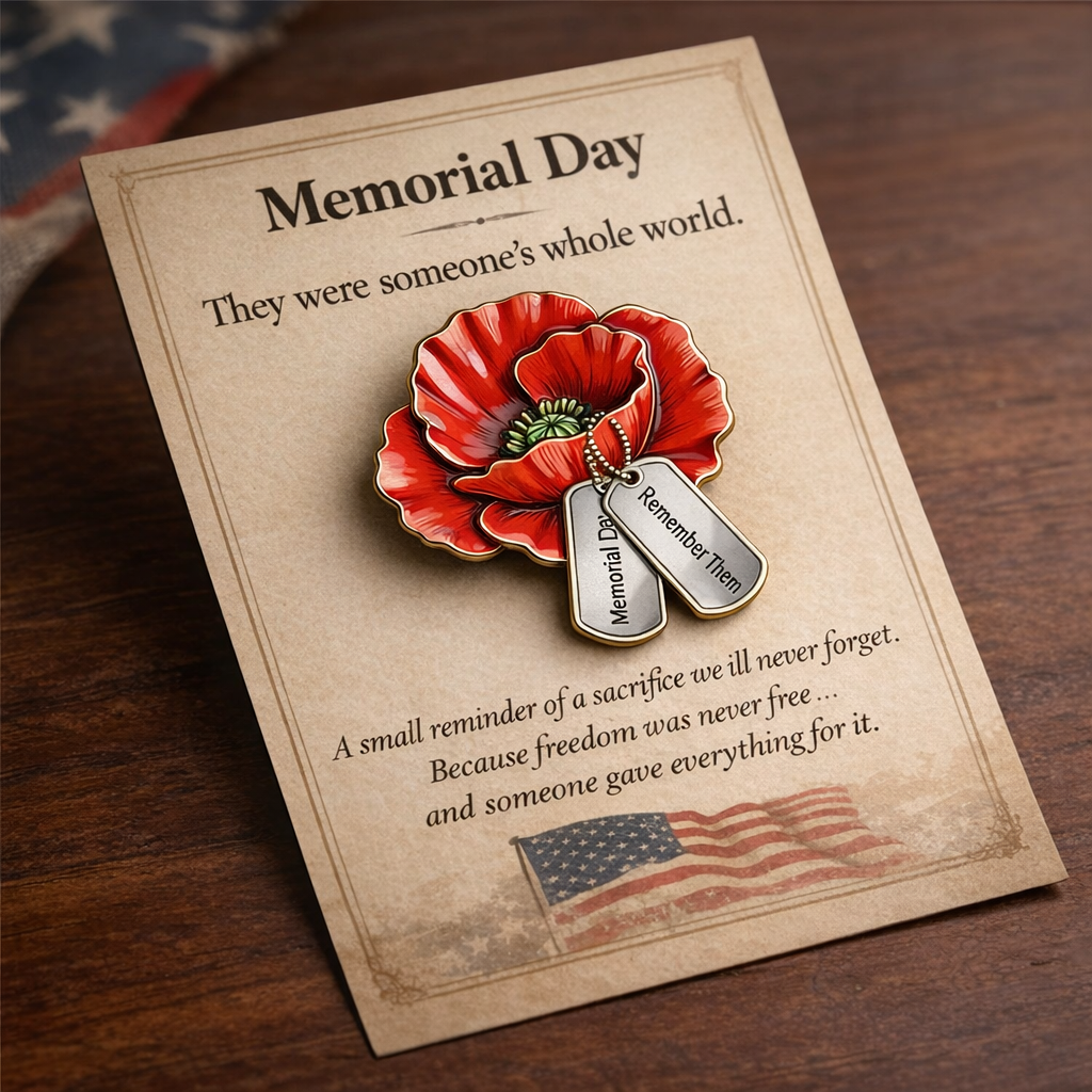 🔥Last Day 59% OFF-Unisex US Red Friday Exquisite Brooch