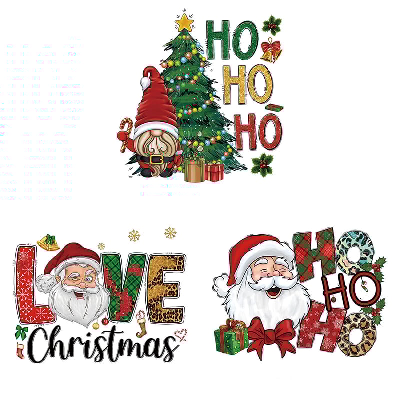 🔥LAST DAY 70% OFF🎄15PCS Christmas Mystery DTF Transfer Bundle 🎅🔥for T-Shirts, Totes & DIY Gifts