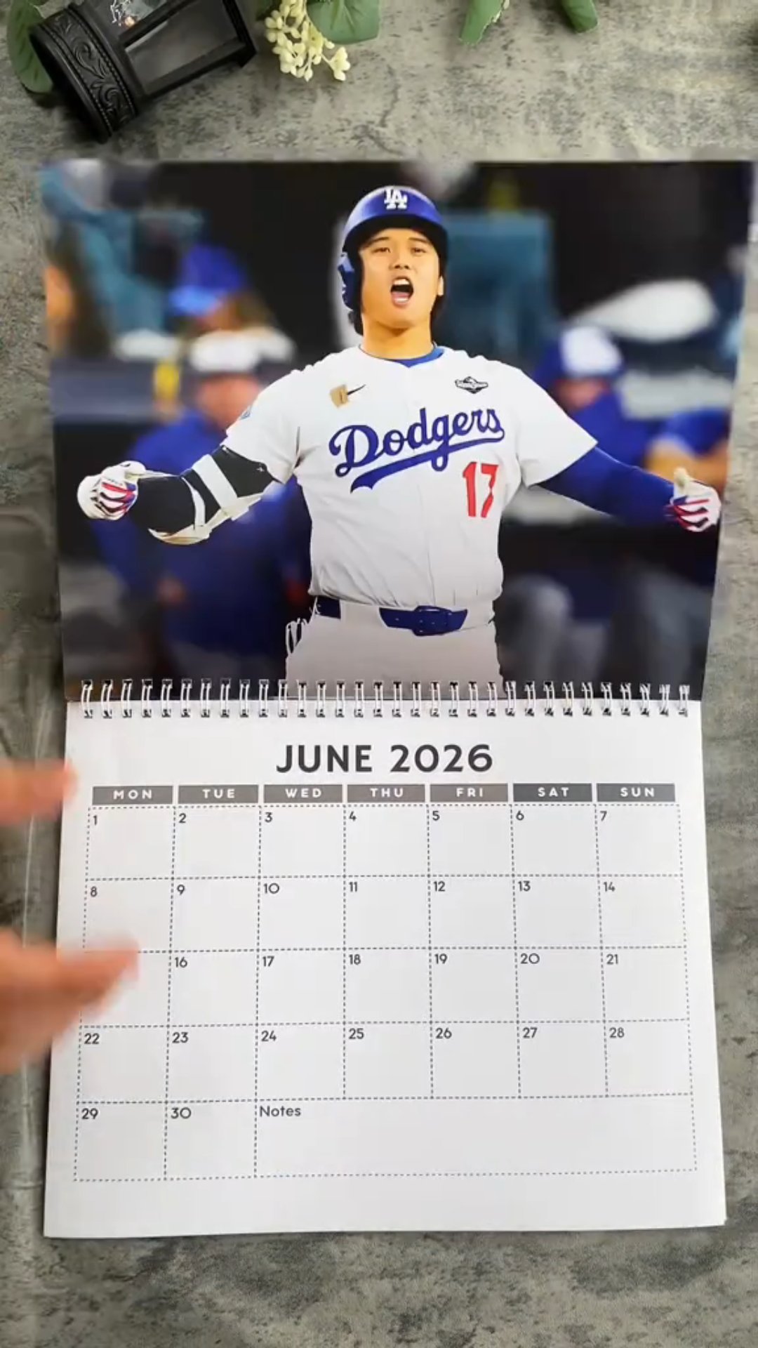 🔥LAST DAY 70% OFF-Dodgers Fans! 2026 Championship Calendar