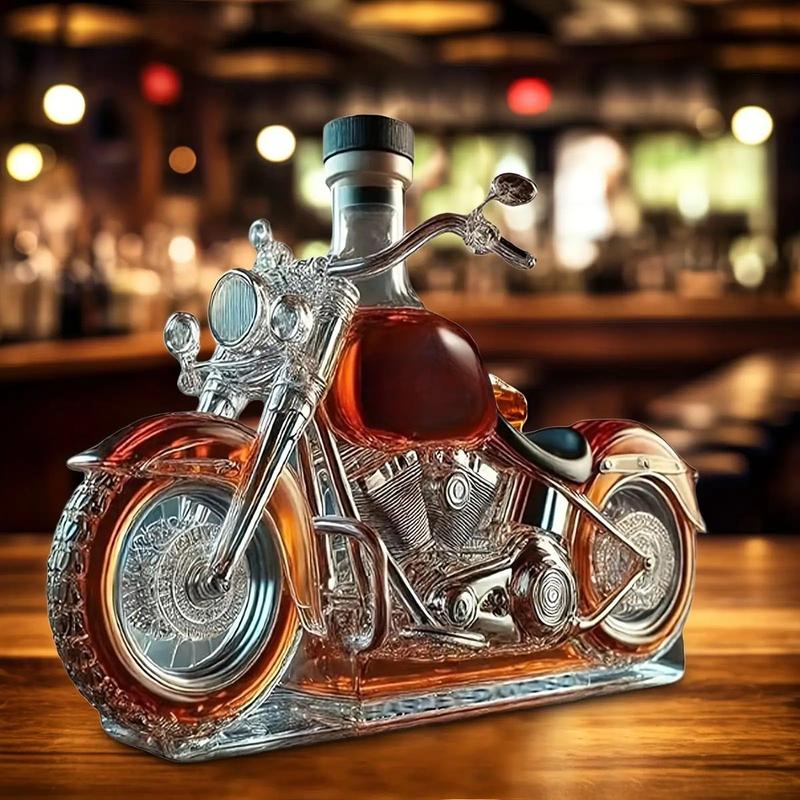 Motorcycle Whiskey Decanter