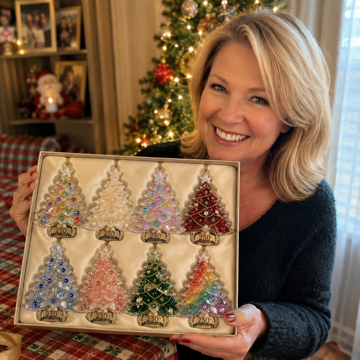 🔥Last 30pcs✨⏰ Limited anniversary edition✨70% OFF!🔥250th Anniversary Crystal Christmas Tree