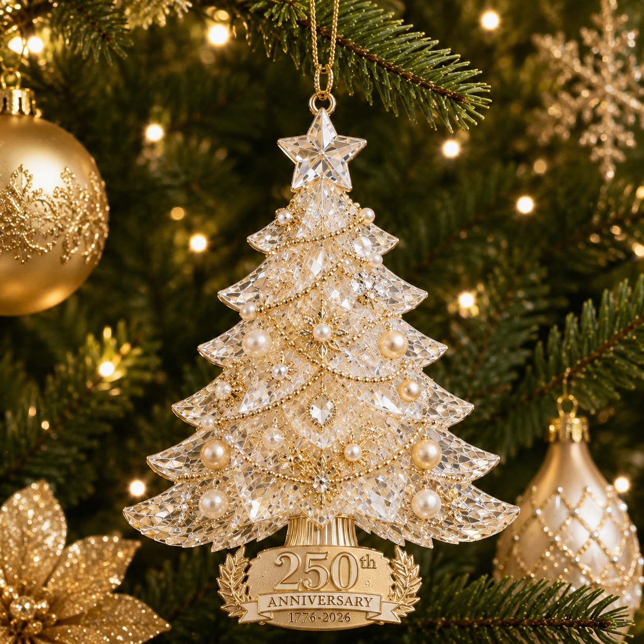 🔥Last 30pcs✨⏰ Limited anniversary edition✨70% OFF!🔥250th Anniversary Crystal Christmas Tree