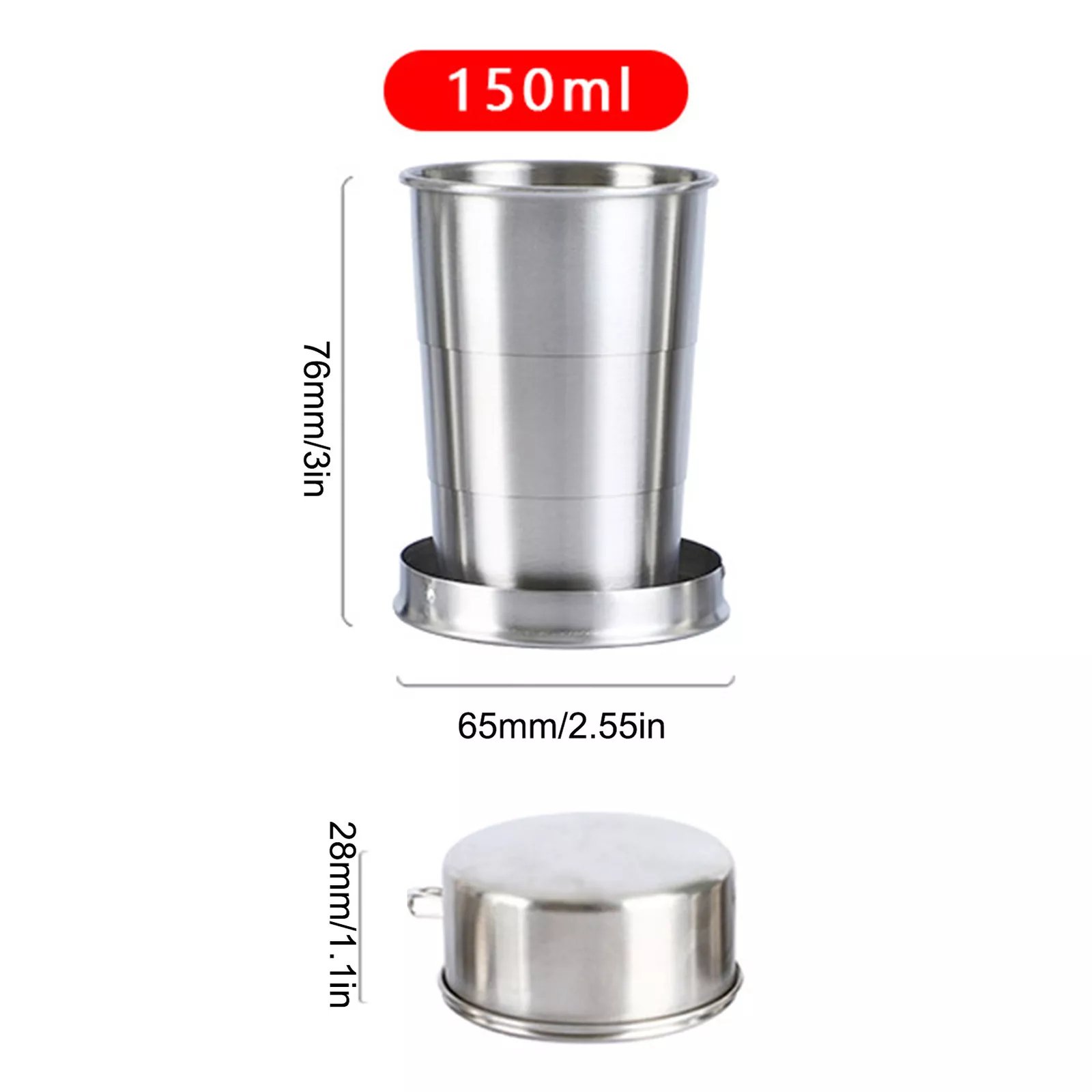 BUY 3 GET 10% OFF & FREE SHIPPING🎁Travel Folding Cup