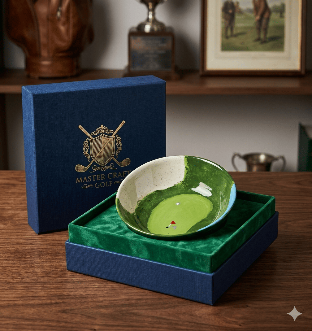🔥Limited Edition🎁-✨Hand-Painted Golf Bowl