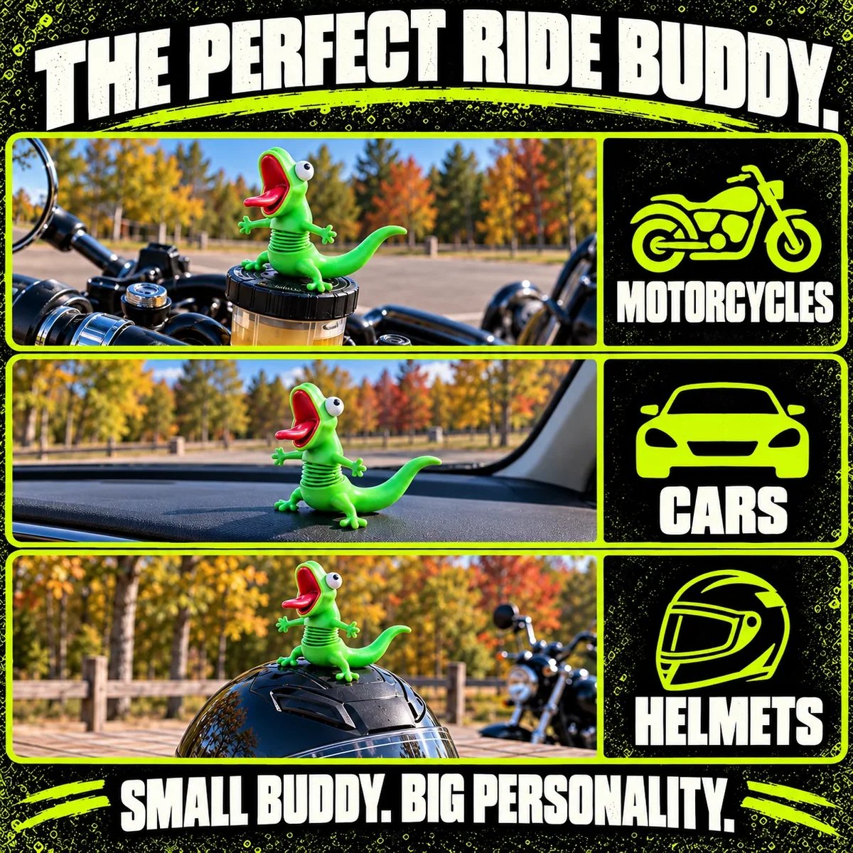 Motorcycle car and helmet display ideas