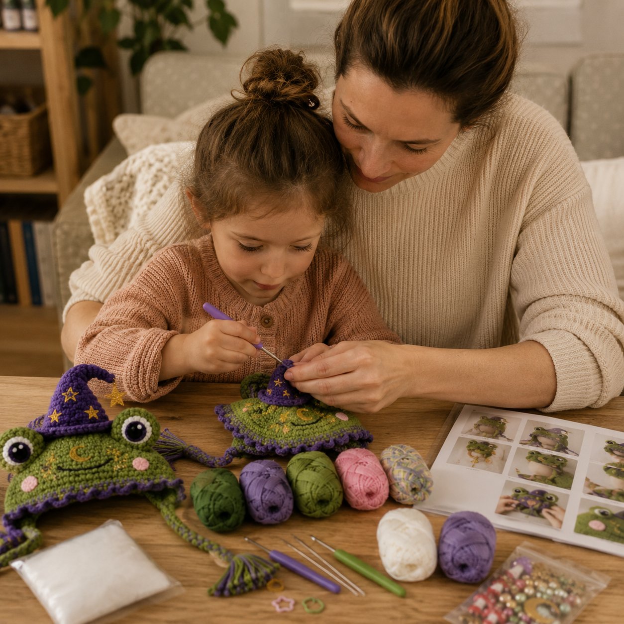 🔥Limited time 70% OFF - 🐉✨ Fantasy Hood Hat DIY Crochet Kit (🧶Relaxing & Beginner-Friendly ) 🎭✨