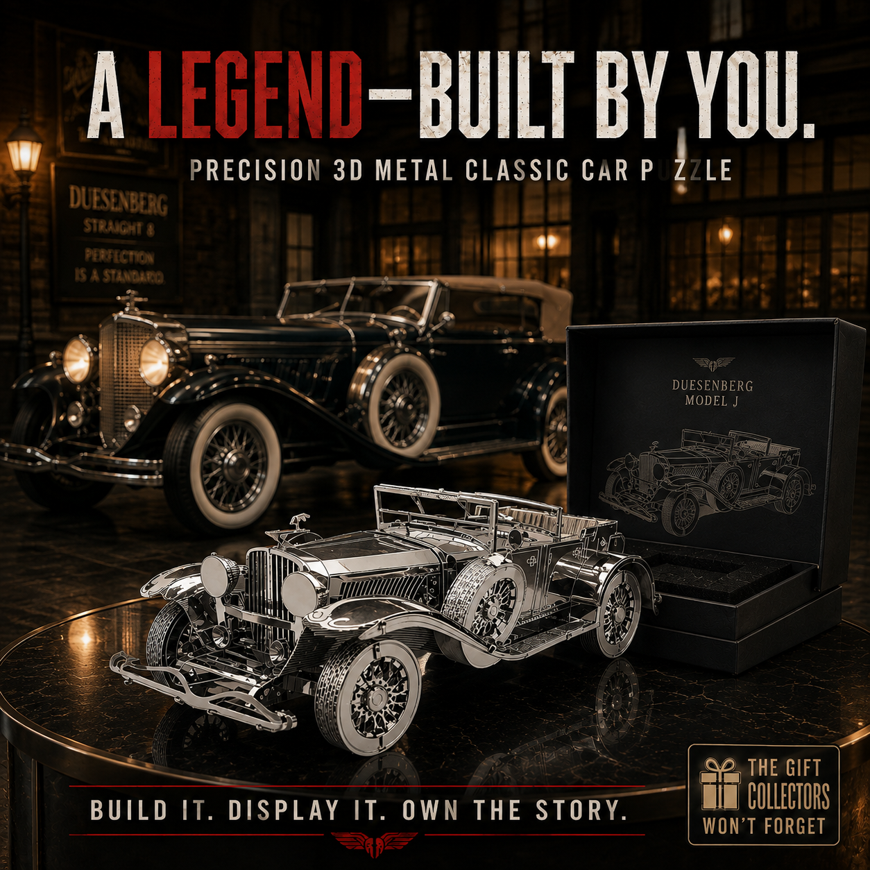🔥Last Day 70% OFF -🔥Silver Motorcycle 3D Metal Assembly Puzzle