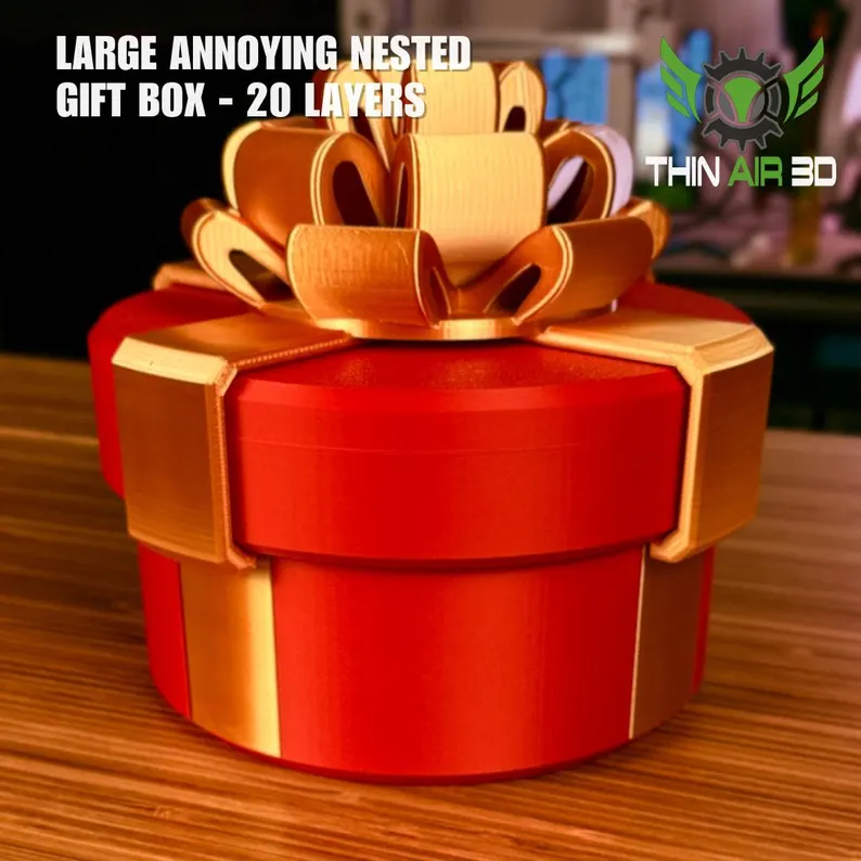 🎄Christmas Sale 49% Off🎁 Annoying Nested Screw Gift Box😈