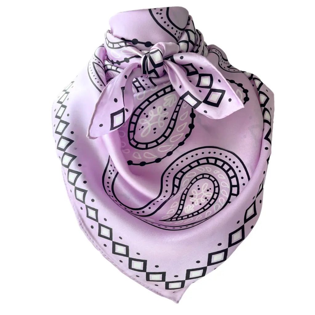Paisley bandanas - Purple bandana