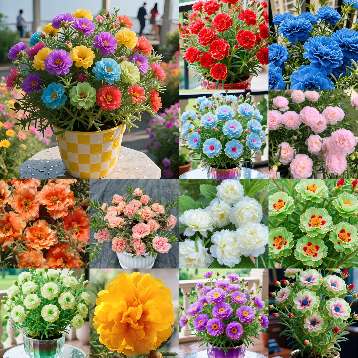 🌞🌸 Двойна портулака – изключителна красота, лесна грижа 🌸🌞