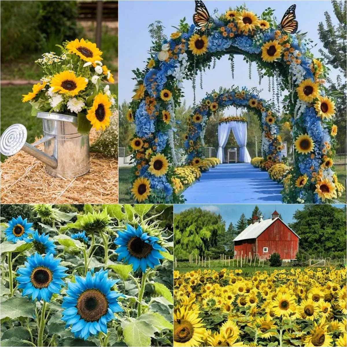 Purple Giant Sunflower Seeds Sun Flower Rare Plant Garden🌻