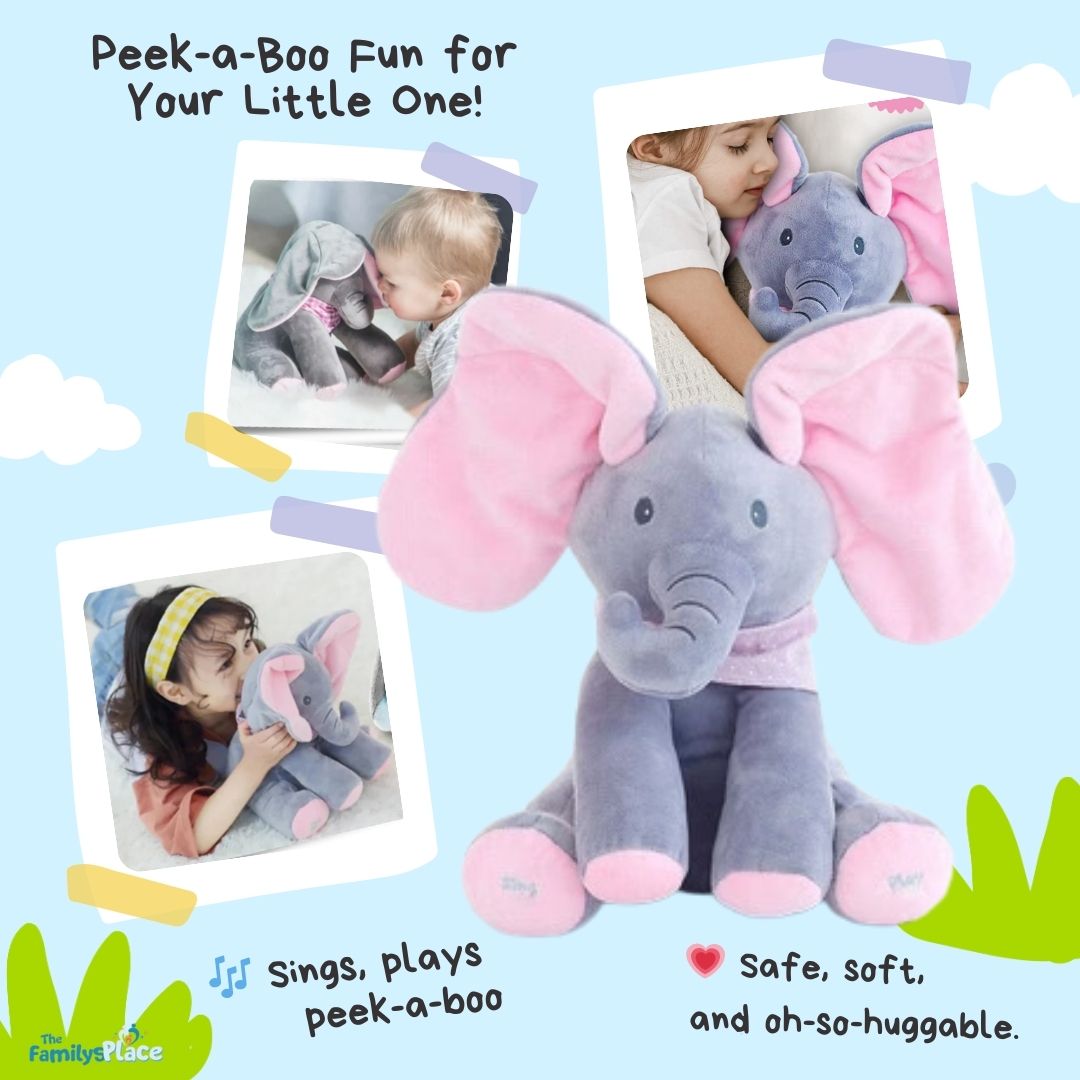 🔥Peek a boo Talking Elephant - Familysplace™