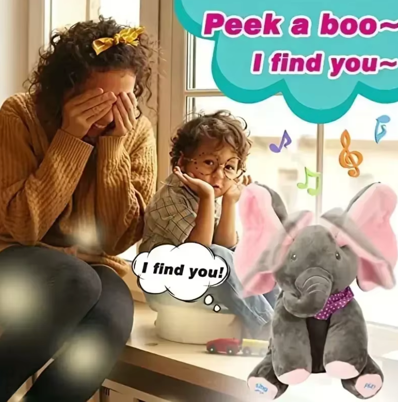 🔥Peek a boo Talking Elephant - Familysplace™