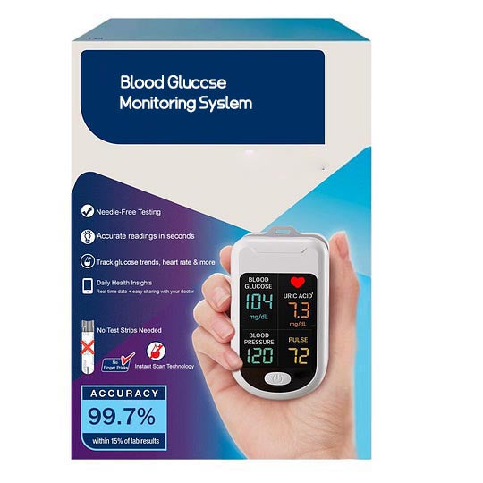 ✅Newly 5th Launched Non-Invasive Smart Glucose Mete✅made in the USA✅🔥Limited stock available!🔥