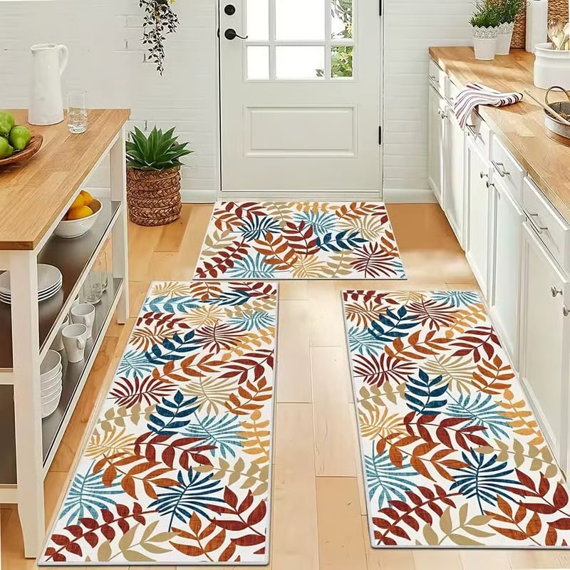 💖💖Boho Washable Kitchen Rugs - Non Slip Kitchen Rugs