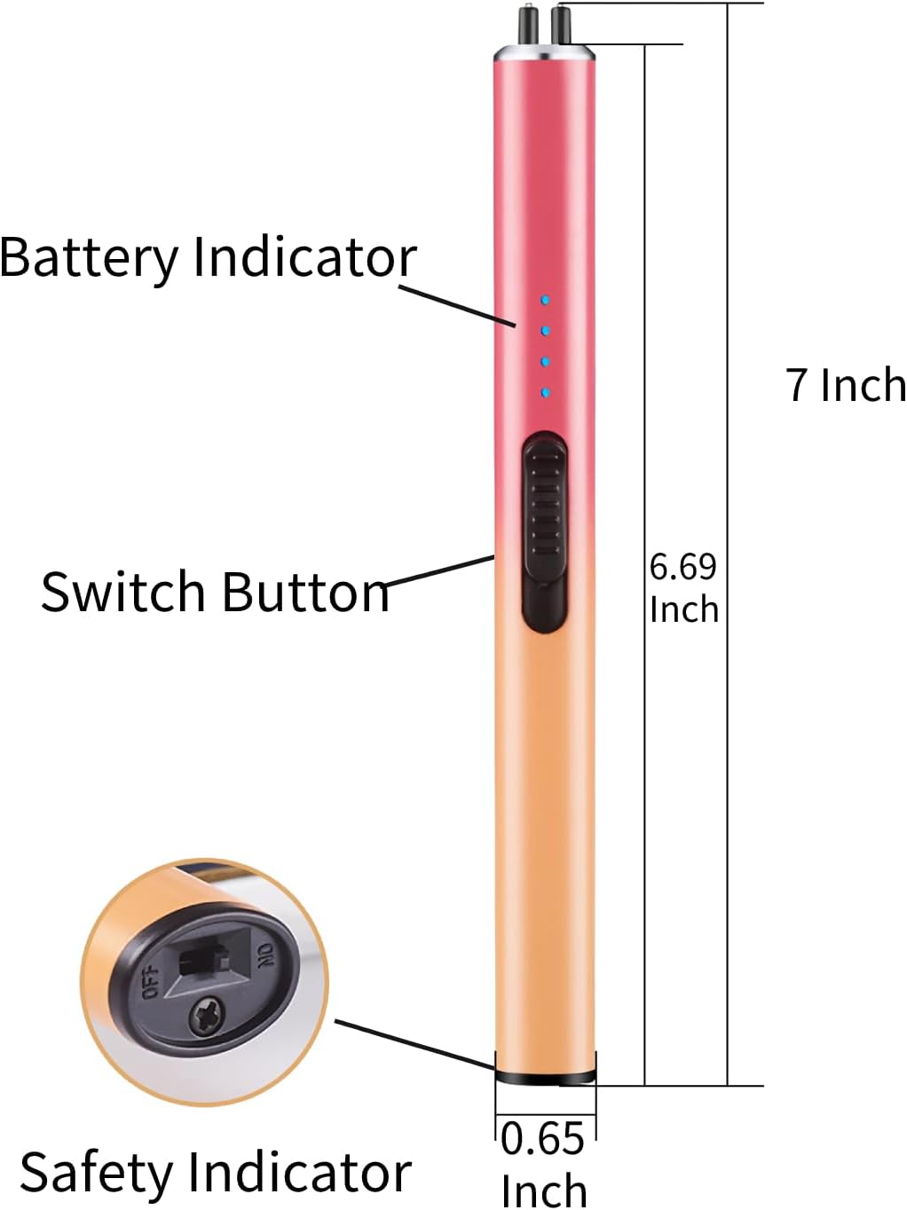 🔥🔥Windproof Flameless Electric Lighter