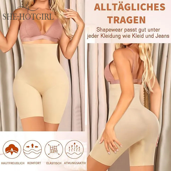 High Waisted Tummy Control Thigh Shaper Body Shaper Panties