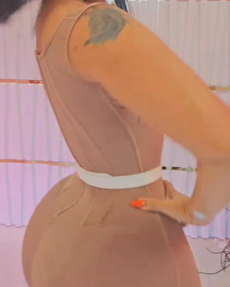 High Compression Fajas Colombianas Full Body Hourglass Tummy Control Body Shaper