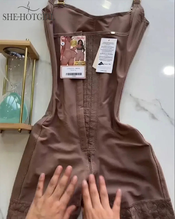 Fajas Colombianas High Compression Hook and Eye Tummy Control Shaping Hourglass Shapewear