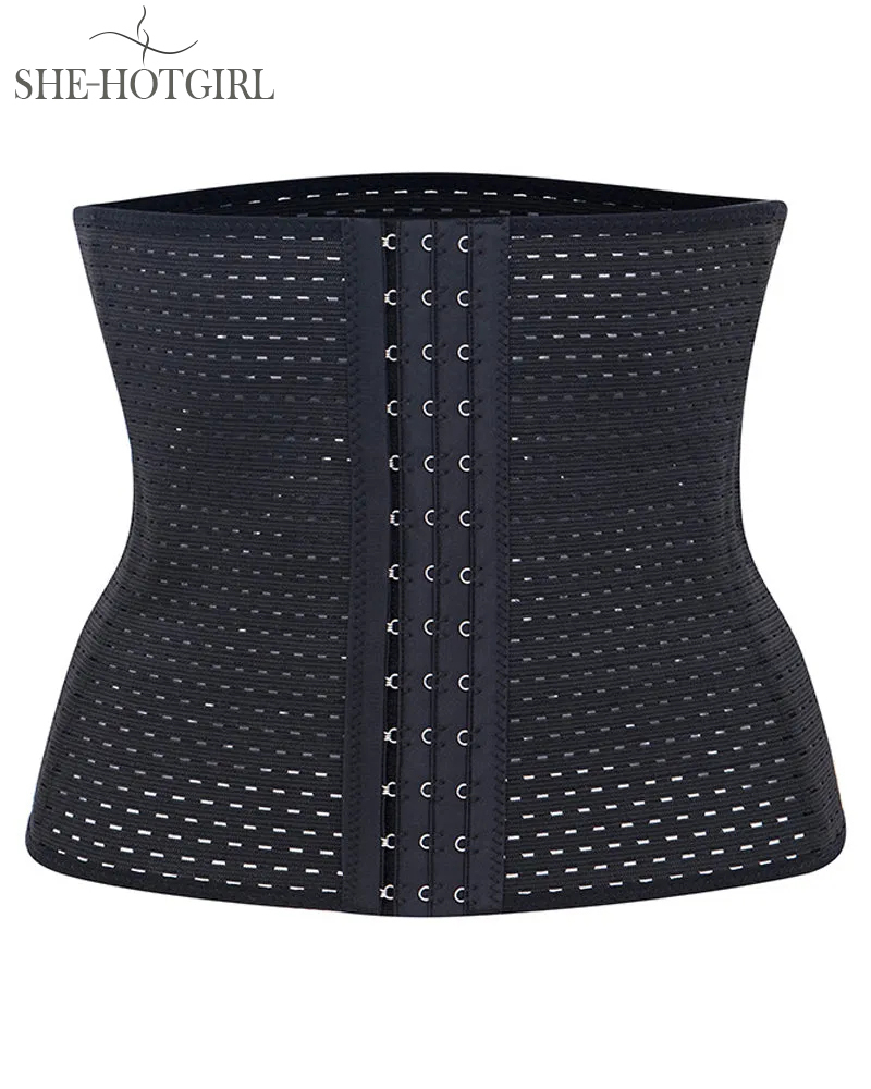 Women Fat Burning Underbust Waist Trainer Postpartum Recovery Corset Shapewear