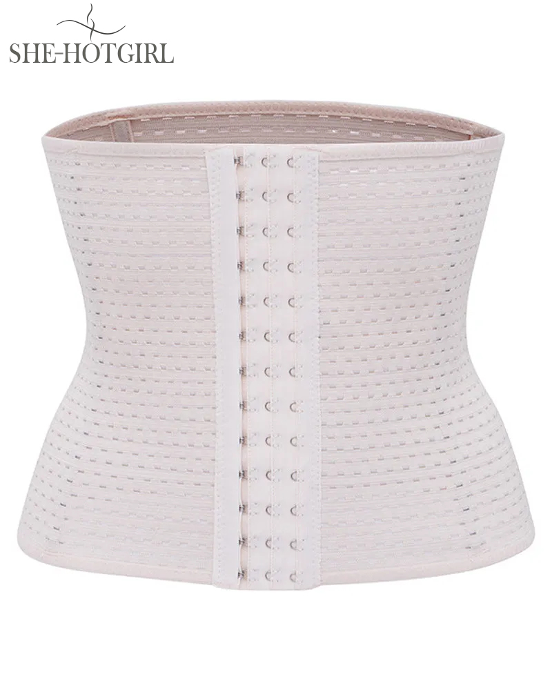 Women Fat Burning Underbust Waist Trainer Postpartum Recovery Corset Shapewear
