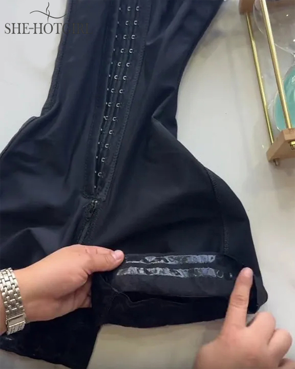 Fajas Colombianas High Compression Hook and Eye Tummy Control Shaping Hourglass Shapewear