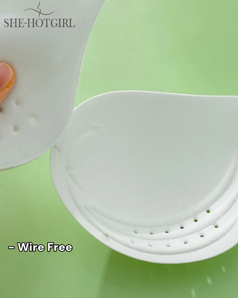 Breathable Plus Size Push up Bra Side Smoothing Bra