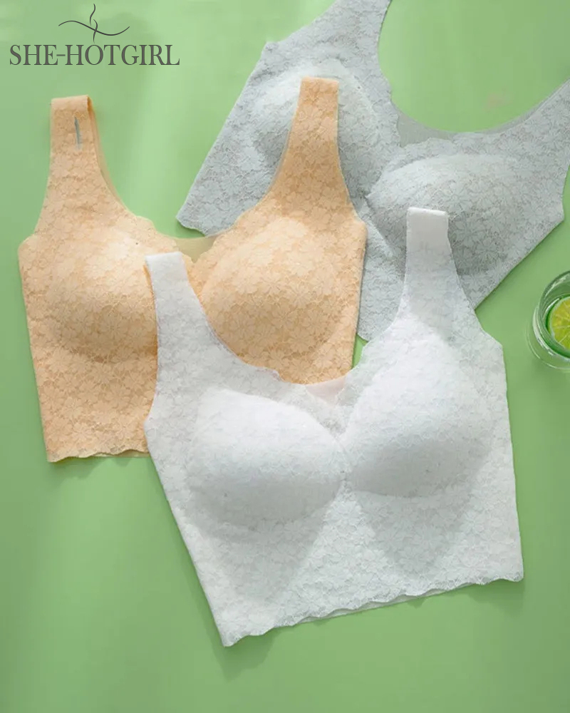 Breathable Plus Size Push up Bra Side Smoothing Bra