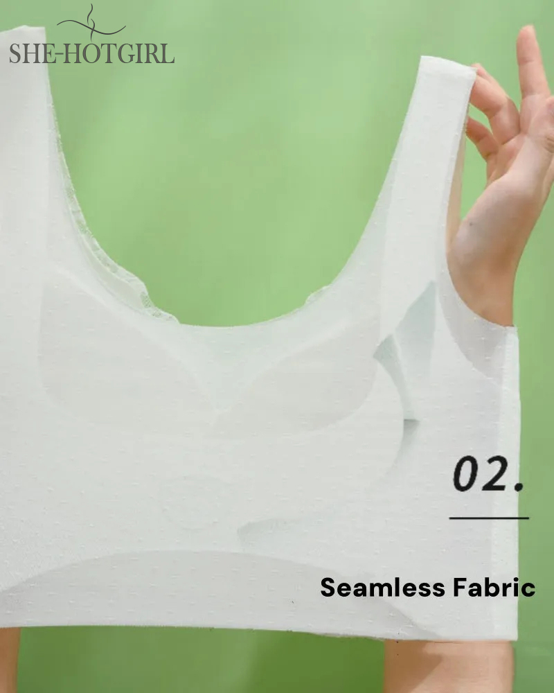 Breathable Plus Size Push up Bra Side Smoothing Bra