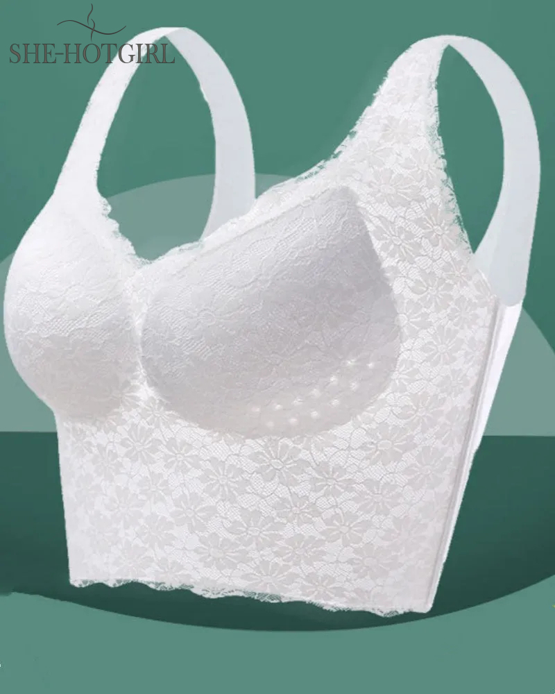 Breathable Plus Size Push up Bra Side Smoothing Bra