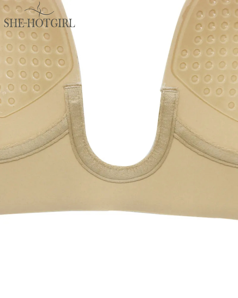 Invisible Reusable Backless Push-Up Bra Strapless Sticky Bra