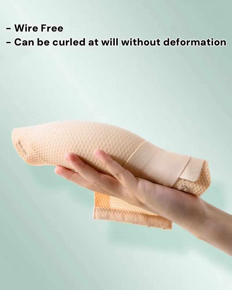 Seamless Breathable Bandeau Bra Plus Size Strapless Non-Slip Bra