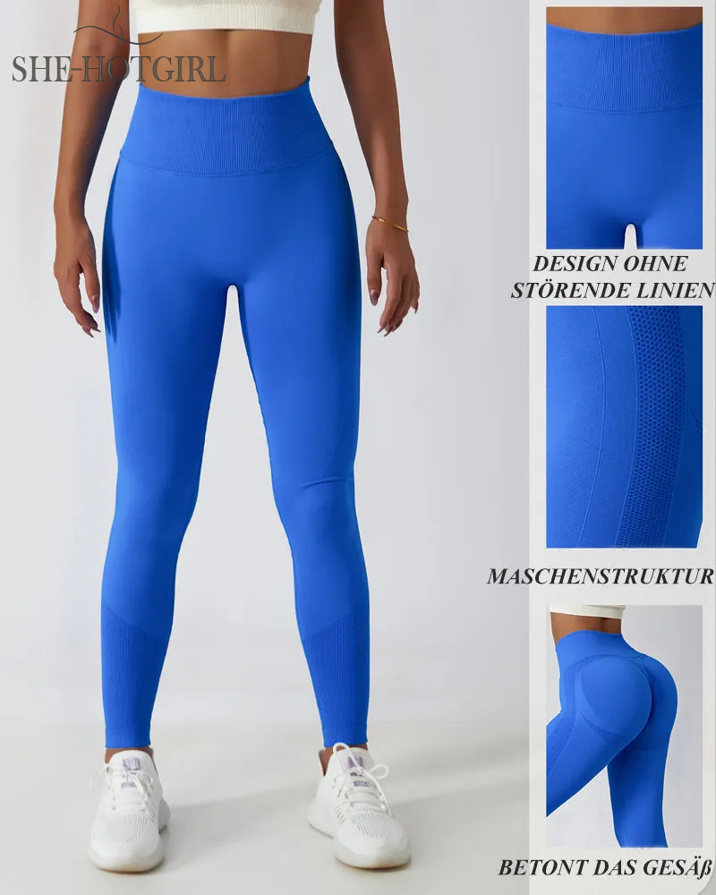 Seamless Butt Lift Knit High Waist Breathable Yoga Leggings