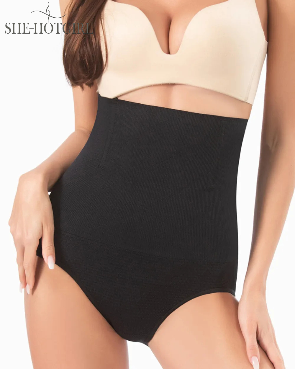 Seamless High Waist Shaping Panties Comfortable Tummy Control Butt Lif