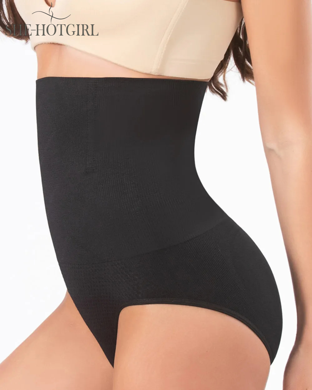 Seamless High Waist Shaping Panties Comfortable Tummy Control Butt Lift Slimming Briefs