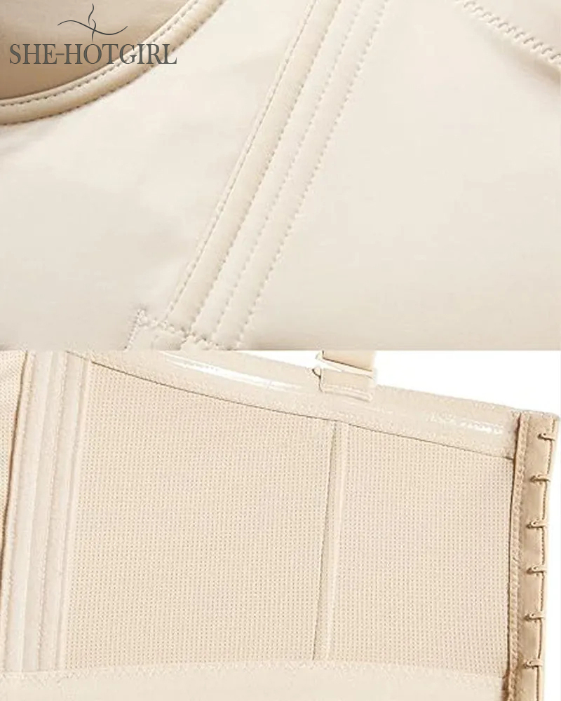 Seamless Multiway Low Back Non-Slip Push Up Full Coverage Bra