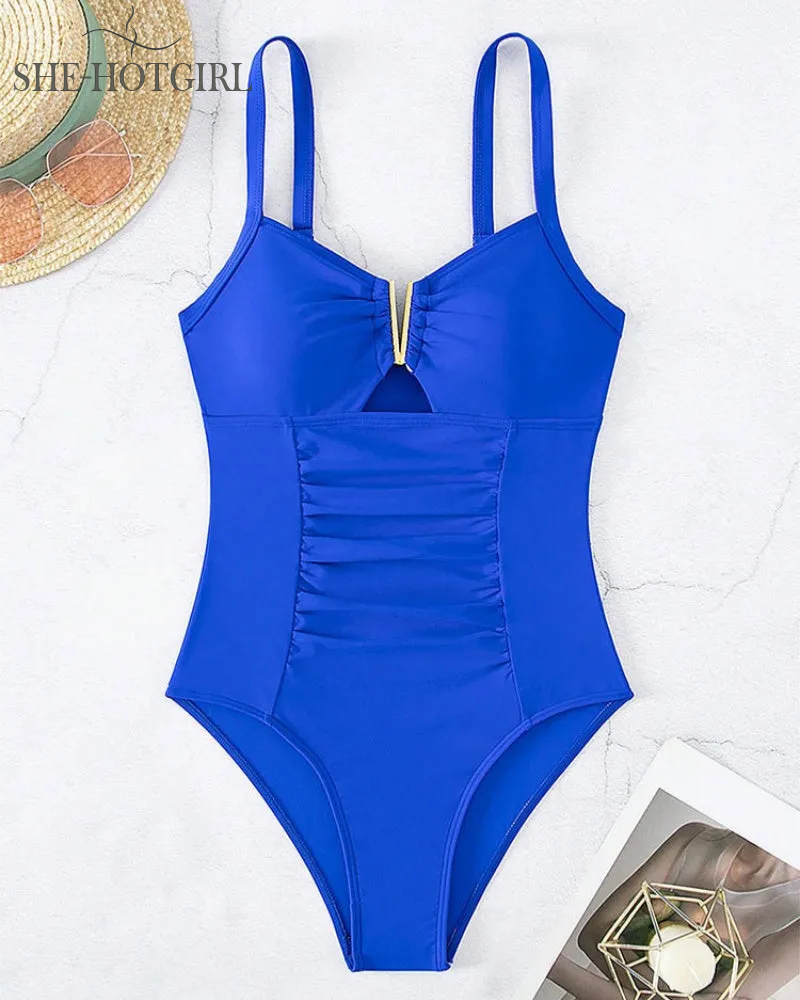 Sexy Tight Sling One-Piece Swimsuit Best for Your Body Shape