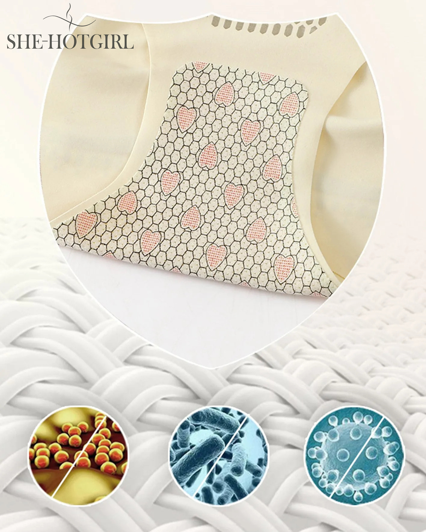 Slimming Panties with High Waist and Tummy Control Butt Lift Graphene Fiber Magic Shapewear Panties