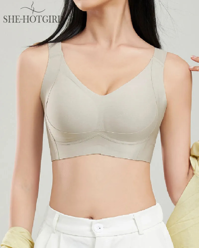 Wireless Anti-Sag Push-Up Seamless Everyday Comfort Shaping Bra
