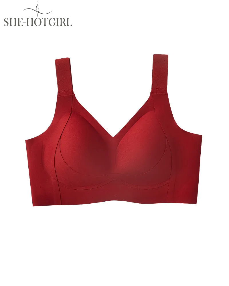 Wireless Anti-Sag Push-Up Seamless Everyday Comfort Shaping Bra